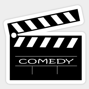 Comedy movie - action. Sticker